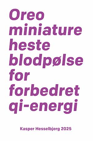 Oreominiaturehesteblodpølse for forbedret qi-energi